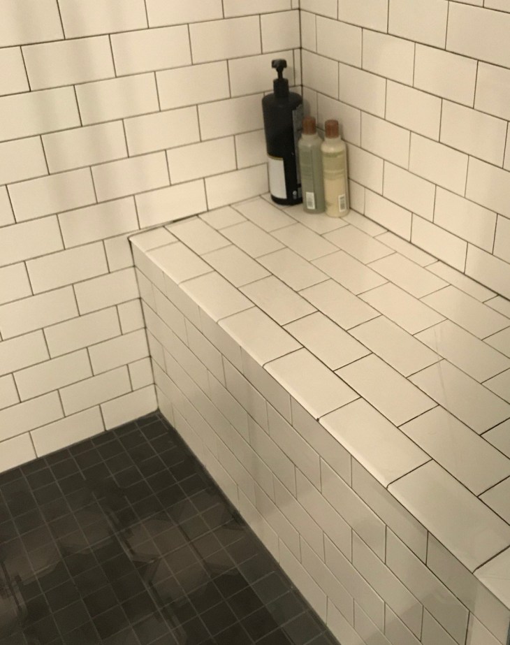 Subway Tile Bench